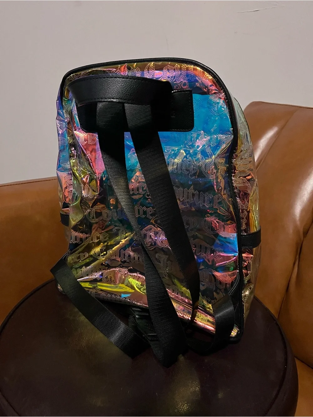 Juicy Couture iridescent backpack
